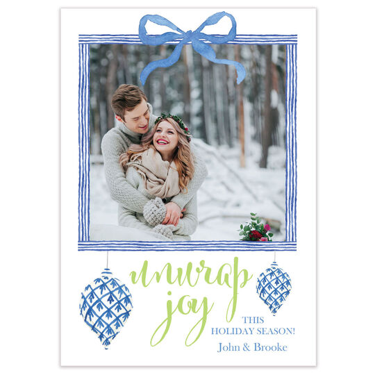 Unwrap Joy Holiday Photo Cards